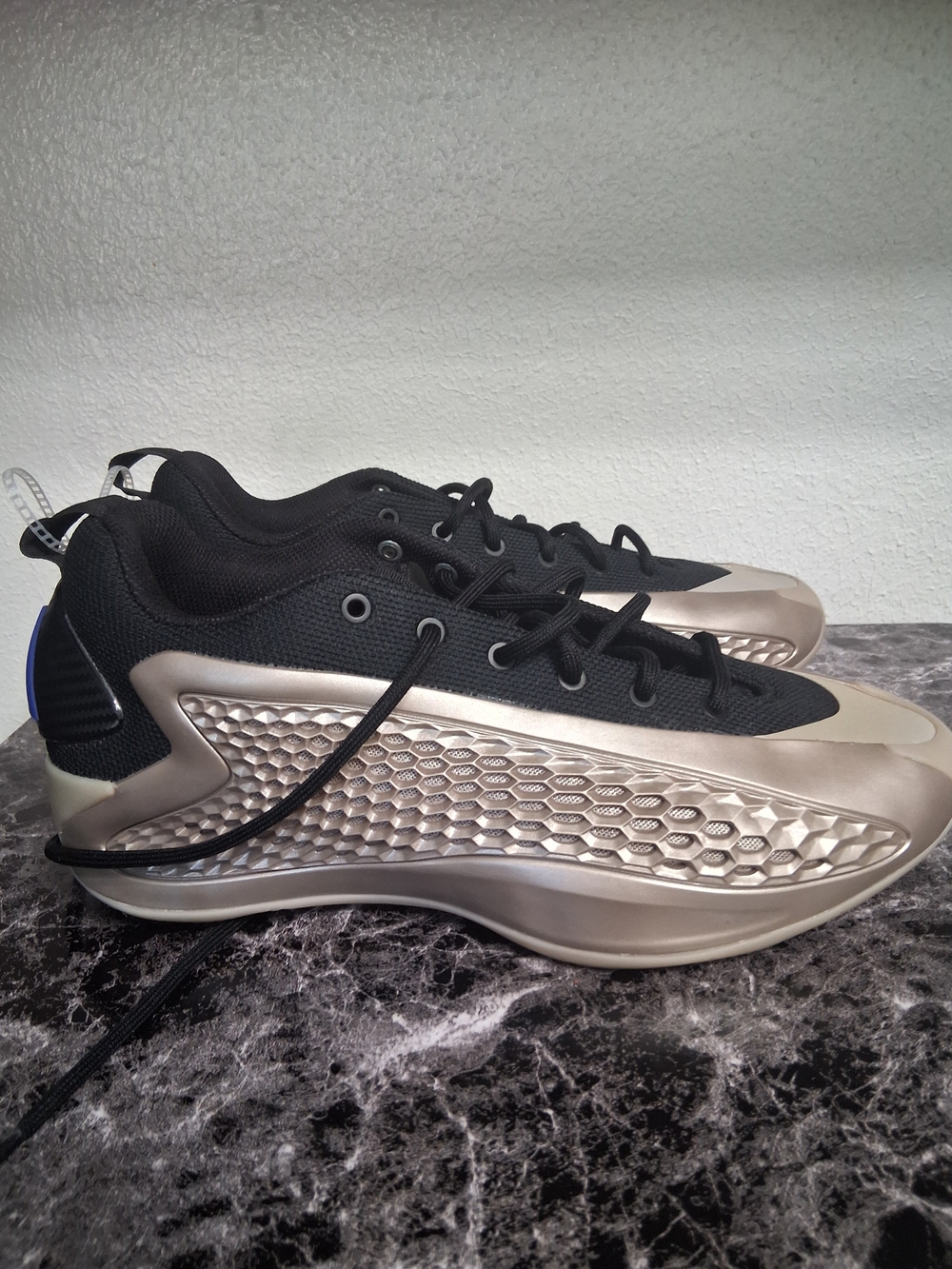 NWT'S Men's Ant Man Adidas 1 Low Black/Champagne Sneakers Size 9